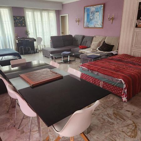 Big Apart 140M2 5Min Walk To Beach Sea &Promenade 3 Double Rooms,Big Living Room 42M2, 3 Showers,9 Beds, Free Parking Nizza Exterior foto